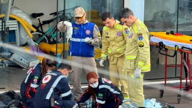 Foto de Comerciante de 72 anos morre após cair de escada enquanto pintava telhado
