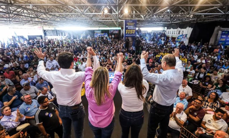 Ricardo Barros lança candidatura com casa cheia em Maringá 1 RB Lancamento03 Ricardo Barros lança candidatura com casa cheia em Maringá