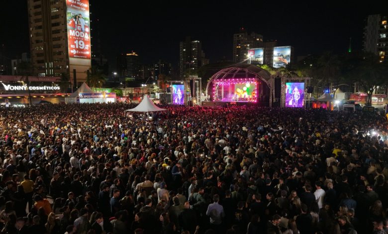 alceu valenca Com show de Alceu Valença, primeiro dia da ‘Virada Cultural 2026’ reúne 18 mil pessoas no centro de Maringá