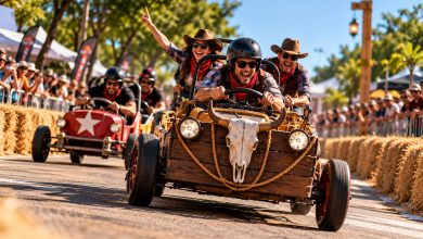 Foto de Corrida Maluca estreia no Festival Pé Vermelho com criatividade, velocidade e carrinhos personalizados