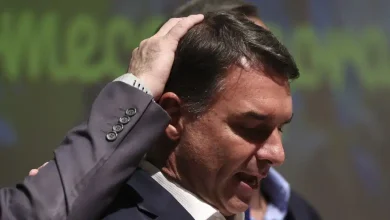 Foto de Site argentino diz que Flávio Bolsonaro teria fugido para os EUA de jatinho após atravessar fronteira